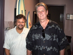 Randy Alexander with Brian Wilson