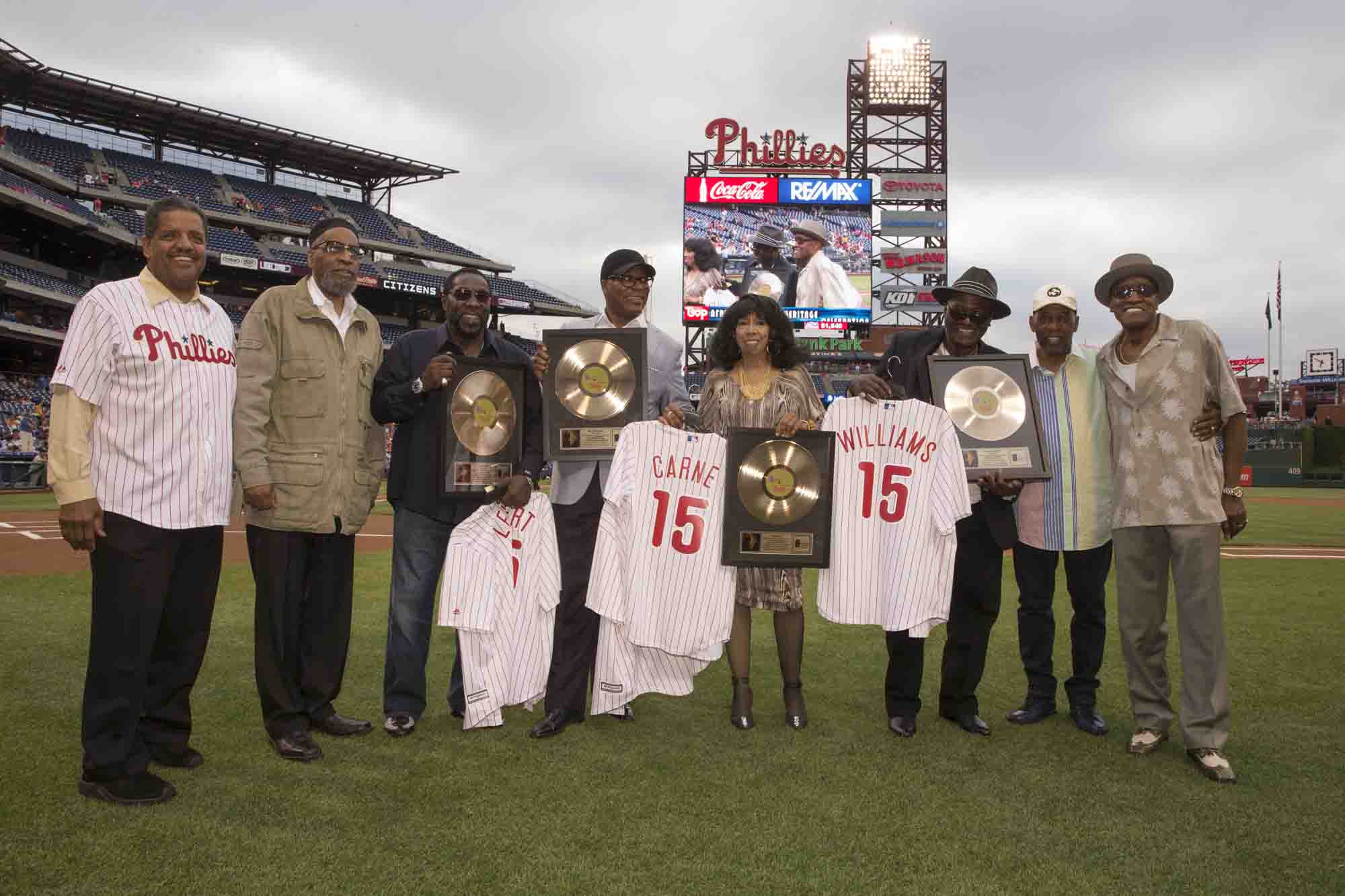 Sound of Philadelphia legends come together to salute The O�Jays and Jean Carne at 12th Annual Phillies African-American Heritage Celebration.